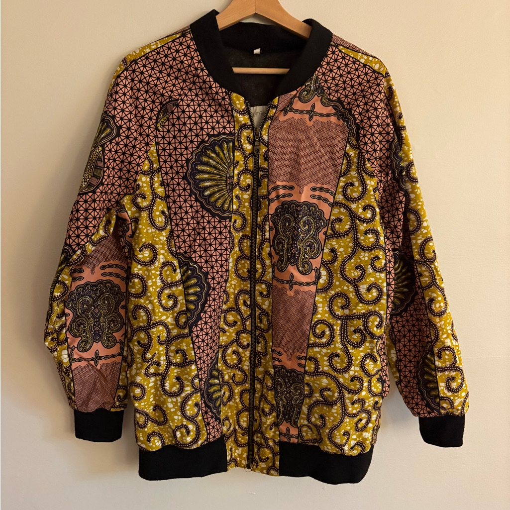 Vibrant Patterned Women's Jacket